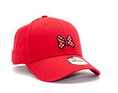 Dětská Kšiltovka New Era Jr Disney Minnie Mouse 9FORTY Youth Scarlet Strapback