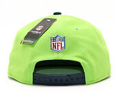 Kšiltovka New Era On Field NFL17 Seattle Seahawks 9FIFTY Official Team Color Snapback