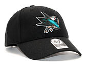 Kšiltovka 47 Brand San Jose Sharks MVP Black Strapback