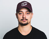 Kšiltovka New Era Felt Infill Cleveland Cavaliers 9FORTY Maroon/White Strapback
