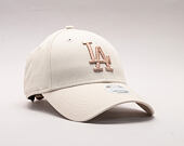 Dámská Kšiltovka New Era Essential Los Angeles Dodgers 9FORTY Satin/Gold Strapback