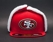 Kšiltovka S Klapkami New Era Lsg Dog Ear San Francisco 49ers 59FIFTY Official Team Color