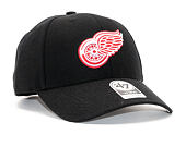 Kšiltovka 47 Brand Detroit Red Wings MVP Black Strapback