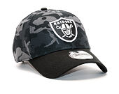 Kšiltovka New Era Mesh Overlay Oakland Raiders 9FORTY Camo/Black Strapback