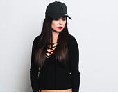Kšiltovka New Era Seasonal Heather 9FORTY A-Frame Los Angeles Dodgers Heather Black Snapback
