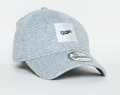 Kšiltovka New Era Satin Patch Los Angeles Dodgers 9FORTY Gray/White Strapback