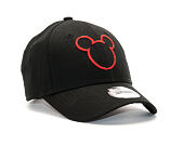 Dětská Kšiltovka New Era Disney Jr Mickey Mouse 9FORTY Child Black/Scarlet Strapback