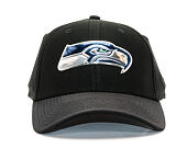 Kšiltovka New Era Black Coll Seattle Seahawks  39THIRTY Black