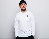 Triko S Dlouhým Rukávem HUF "South Park" Mr Hanky L/S Pocket Tee White