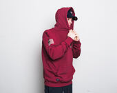 Mikina S Kapucí New Era World Hood Oversized Hoody Cardinal