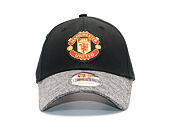 Kšiltovka New Era Vize Adjustable Marl Manchester United 9FORTY Black Strapback