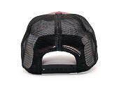 Dětská Kšiltovka New Era Seas Heather Aframe Trucker Boston Red Sox 9FORTY Youth Heather Maroon/Whit