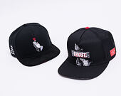 Kšiltovka Cayler & Sons White Label Thorns Black/Red Snapback