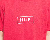 Triko HUF Bar Logo Embroidered Red