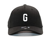 Kšiltovka State of WOW ALPHABET - Golf Baseball Cap Crown 2 Black/White Strapback