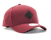 Kšiltovka UPFRONT Off Spring Baseball Cap Bordeaux/Black Strapback