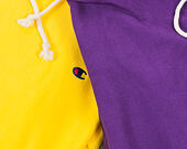 Mikina S Kapucí Champion Hooded Mini Logo Sweatshirt Purple