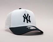 Kšiltovka New Era  League Essential New York Yankees 9FORTY A-FRAME TRUCKER  Optic White / Navy