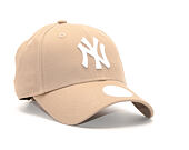 Dámská Kšiltovka New Era  Wmns League Essential New York Yankees  9FORTY  Khaki / Optic White