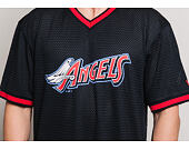 Triko New Era Coast 2 Coast Mesh BB Tee Anaheim Angels Navy