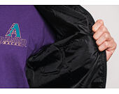 Bunda New Era Coast 2 Coast Track Jacket Arizona Diamondbacks Black/Purple