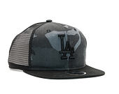 Dětská Kšiltovka New Era Trucker Washed Camo Los Angeles Dodgers 9FIFTY Youth Marine Navy Camo Snapb