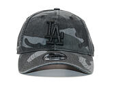 Kšiltovka New Era Washed Camo Los Angeles Dodgers 9FORTY Marine Navy Camo Strapback
