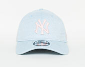Kšiltovka New Era Jersey Brights New York Yankees 39THIRTY Sky Blue/Pink Lemonade