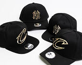 Kšiltovka New Era A Frame Metal Badge Cleveland Cavaliers 9FORTY Black/Gold Snapback