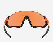 Sluneční Brýle Oakley Flight Jacket Matte Black/Neon Orange Prizm Trail OO9401-0437