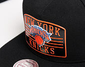 Kšiltovka Mitchell & Ness Weald Patch New York Knicks Black Snapback