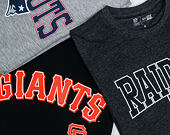Triko New Era Team Apparel NFL Script Tee Oakland Raiders Heather Grey