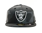 Kšiltovka New Era 59FIFTY Essential Camo Oakland Raiders Marine Navy Camo