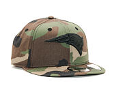 Kšiltovka New Era 9FIFTY Camo New England Patriots Woodland/Black Snapback