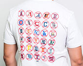 Triko New Era Generic Logo MLB Team Ball White