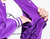 Bunda New Era Los Angeles Lakers NBA Team Apparel Bomber Purple
