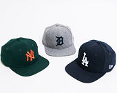 Kšiltovka New Era 9FIFTY Los Angeles Dodgers Original Fit Winter Utility Melton Navy/White Snapback