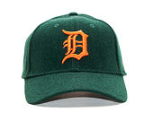 Kšiltovka New Era 9FORTY Detroit Tigers Winter Utility Melton Dark Green/Orange Clipback