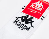 Ponožky Kappa Authentic Aster White/Black