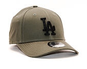 Kšiltovka New Era 9FORTY Los Angeles Dodgers Essential New Olive/Black Strapback