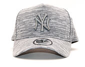 Kšiltovka New Era 9FORTY A-Frame New York Yankees Engineered Fit Grey Heather/Gray Snapback