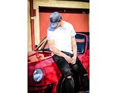 Kšiltovka New Era 9FORTY A-Frame New York Yankees Engineered Fit Grey Heather/Gray Snapback