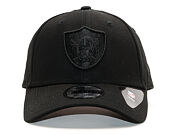 Kšiltovka New Era 9FORTY Oakland Raiders Black/Black Snapback