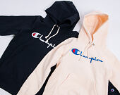 Mikina Champion Hooded Sweatshirt Brushed Fleece Navy 215210 (215159) NNY BS501