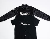 Bunda New Era Oakland Raiders Satin Coaches Jacket Black