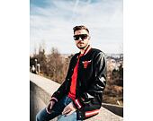 Bunda New Era Chicago Bulls Team Logo Varsity 2 Black