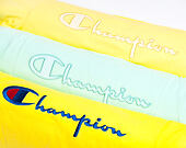 Triko Champion Crewneck T-Shirt Classic Logo Neon Yellow 210972 YS062 BTP