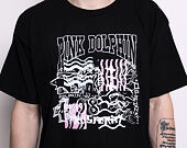 Triko Pink Dolphin Logo Sketch Tee Black PS1911LSBL