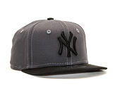 Dětská Kšiltovka New Era 9FIFTY New York Yankees Essential Grey Heather/Black Child