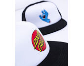 Kšiltovka Santa Cruz Classic Dot Mesh Cap White/Black